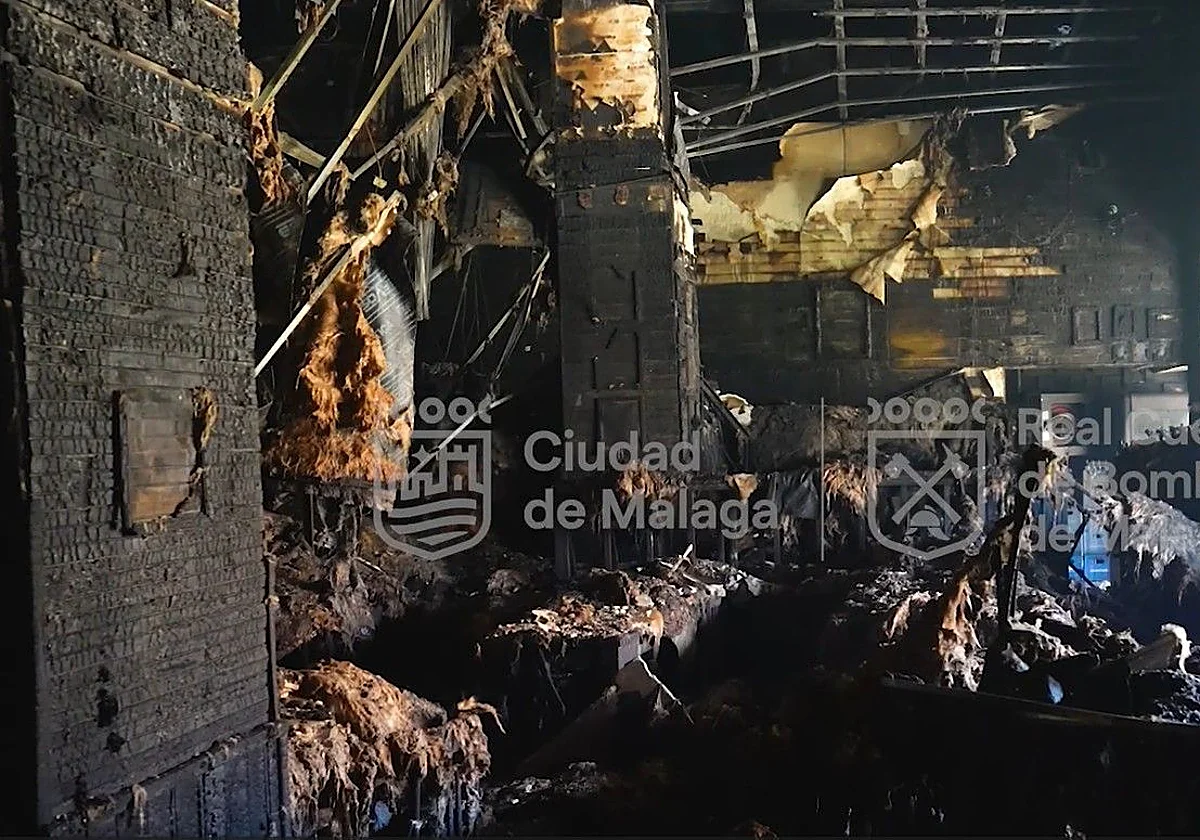 Las cámaras de vigilancia captaron una fuerte deflagración a los dos minutos del incendio del Ibis