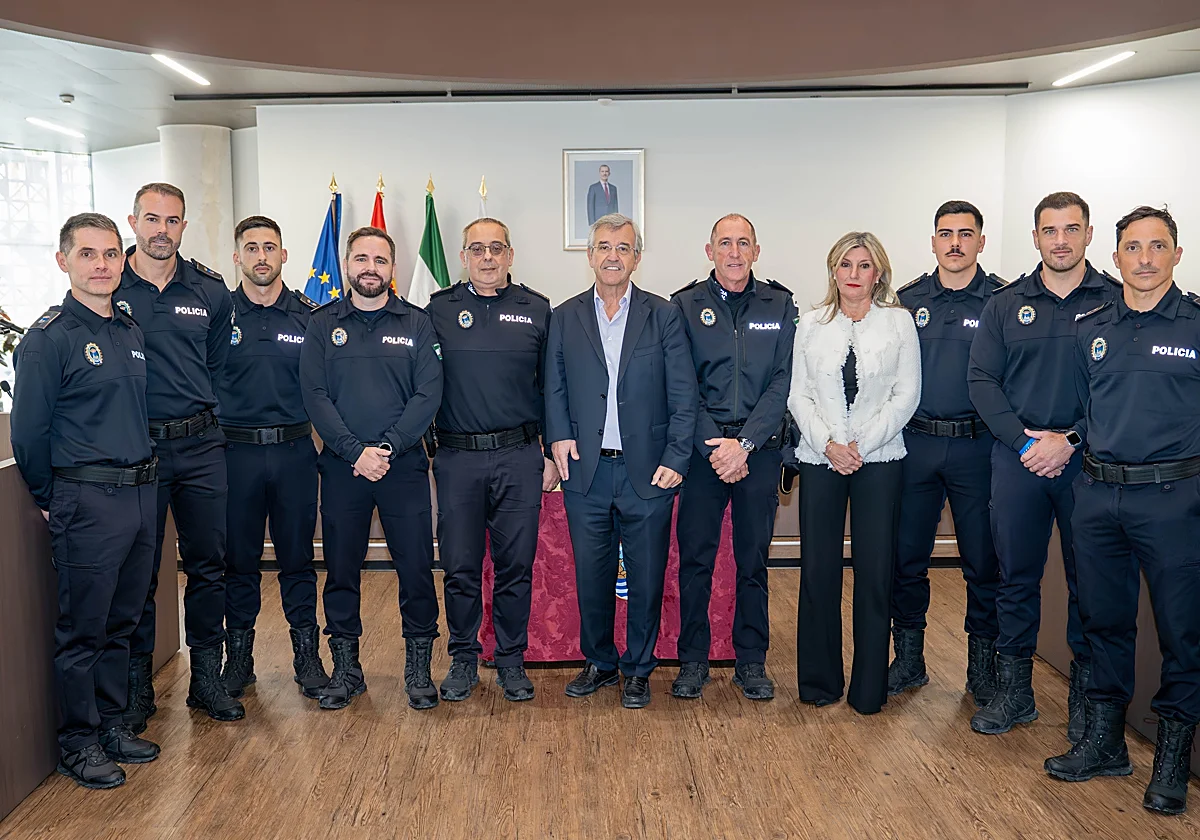 Siete nuevos policías locales se incorporan a la plantilla de Estepona