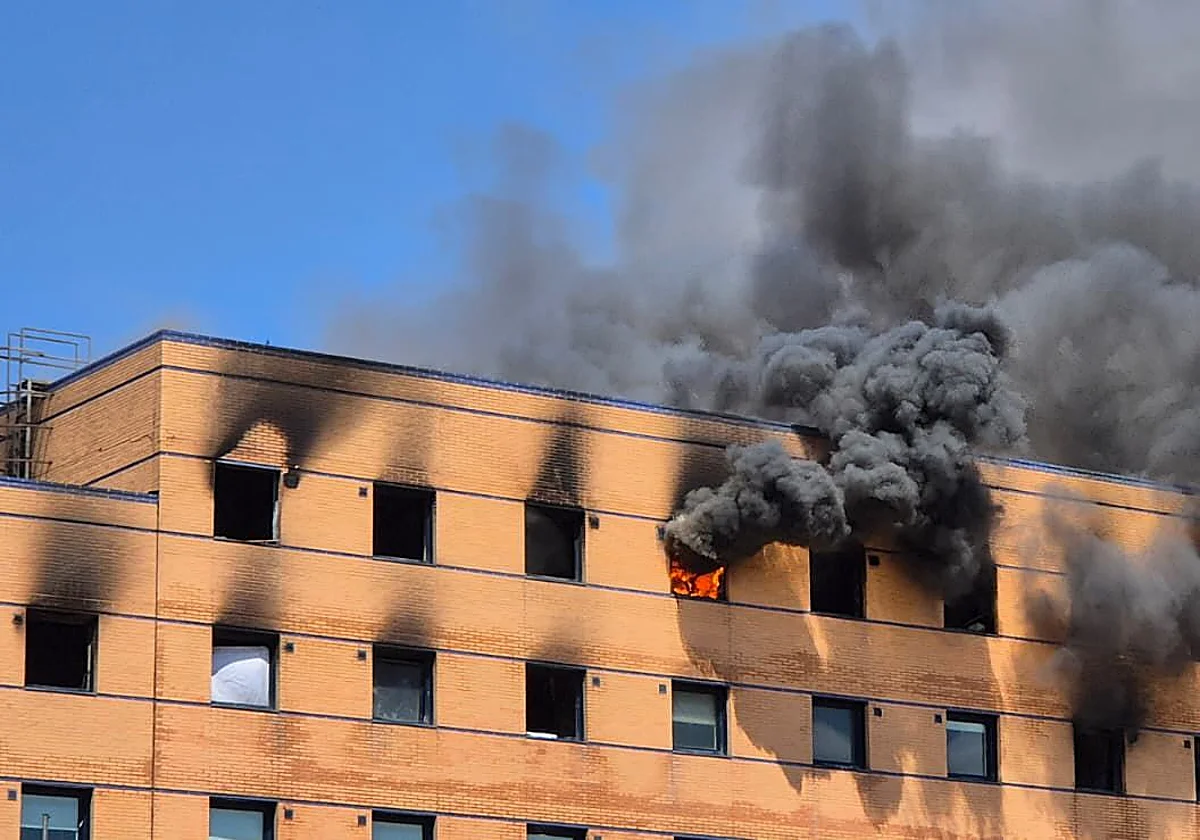 El Ibis, condenado a arder: espectaculares llamaradas en el décimo día de incendio