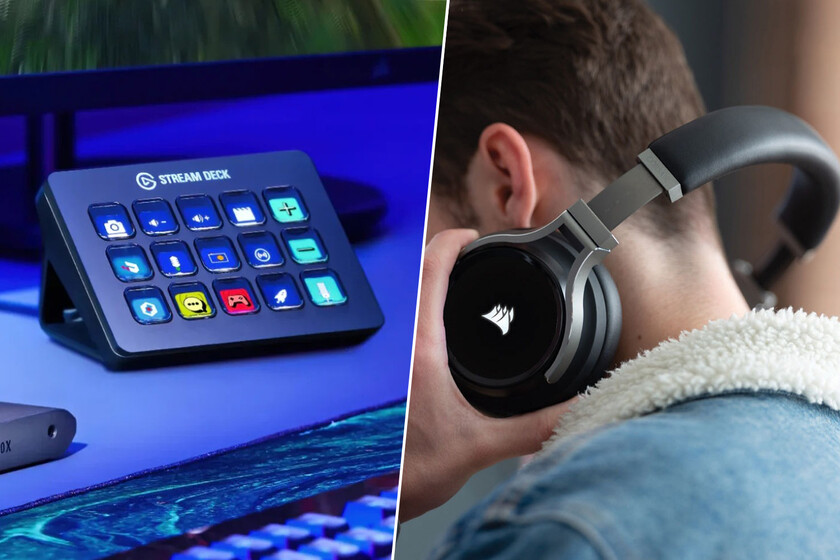 Auriculares, Stream Deck e incluso memoria RAM: estas son las mejores ofertas de Corsair hoy, 3 de junio