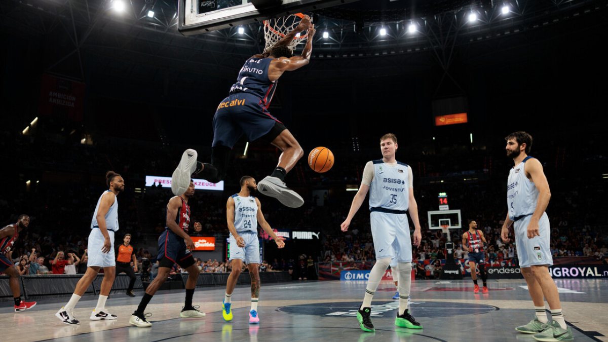 El Baskonia sofoca la rebelión del Joventut y se lleva el primer punto
