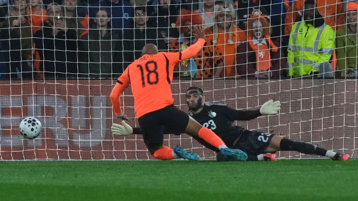 Países Bajos se estrella contra Luca Zidane y Hadj Moussa frotó la lámpara en su casa