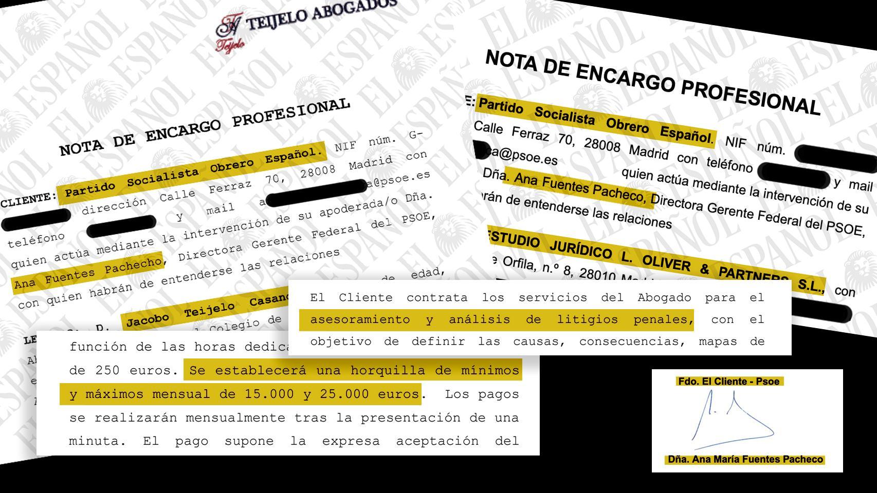 Los contratos del PSOE con los abogados de Cerdán y Koldo: "de 15.000 a 25.000 al mes" por "asesorar y analizar litigios"
