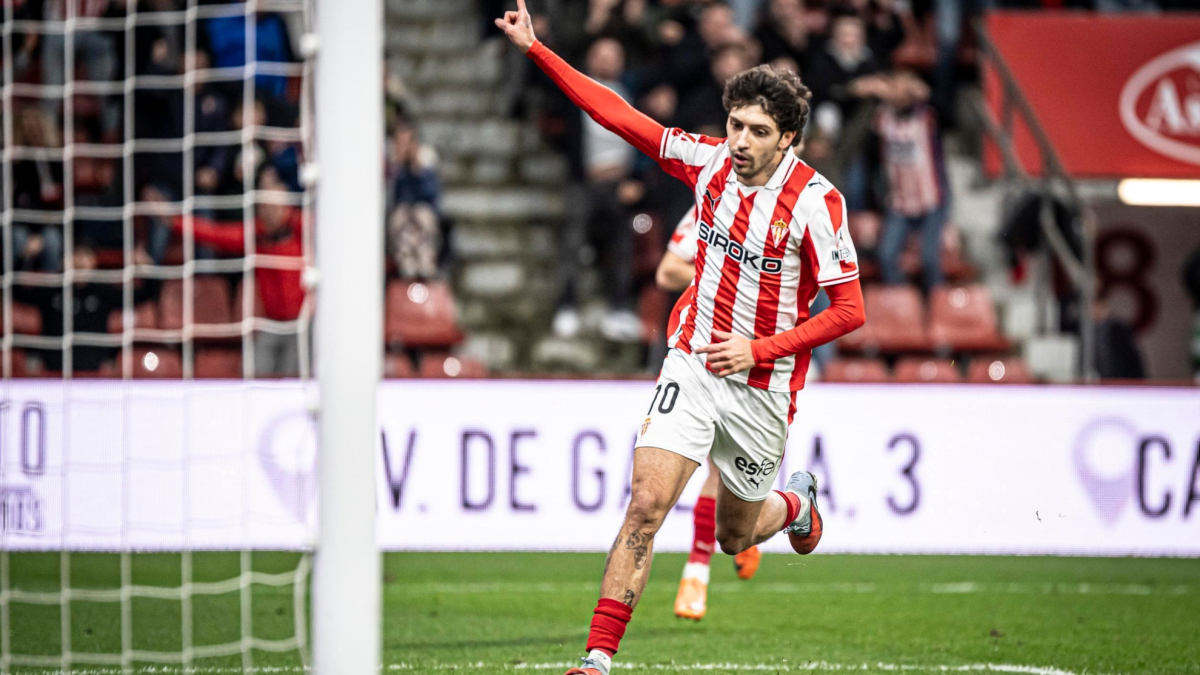 Gelabert, un jugador de 'Primera' en el Sporting