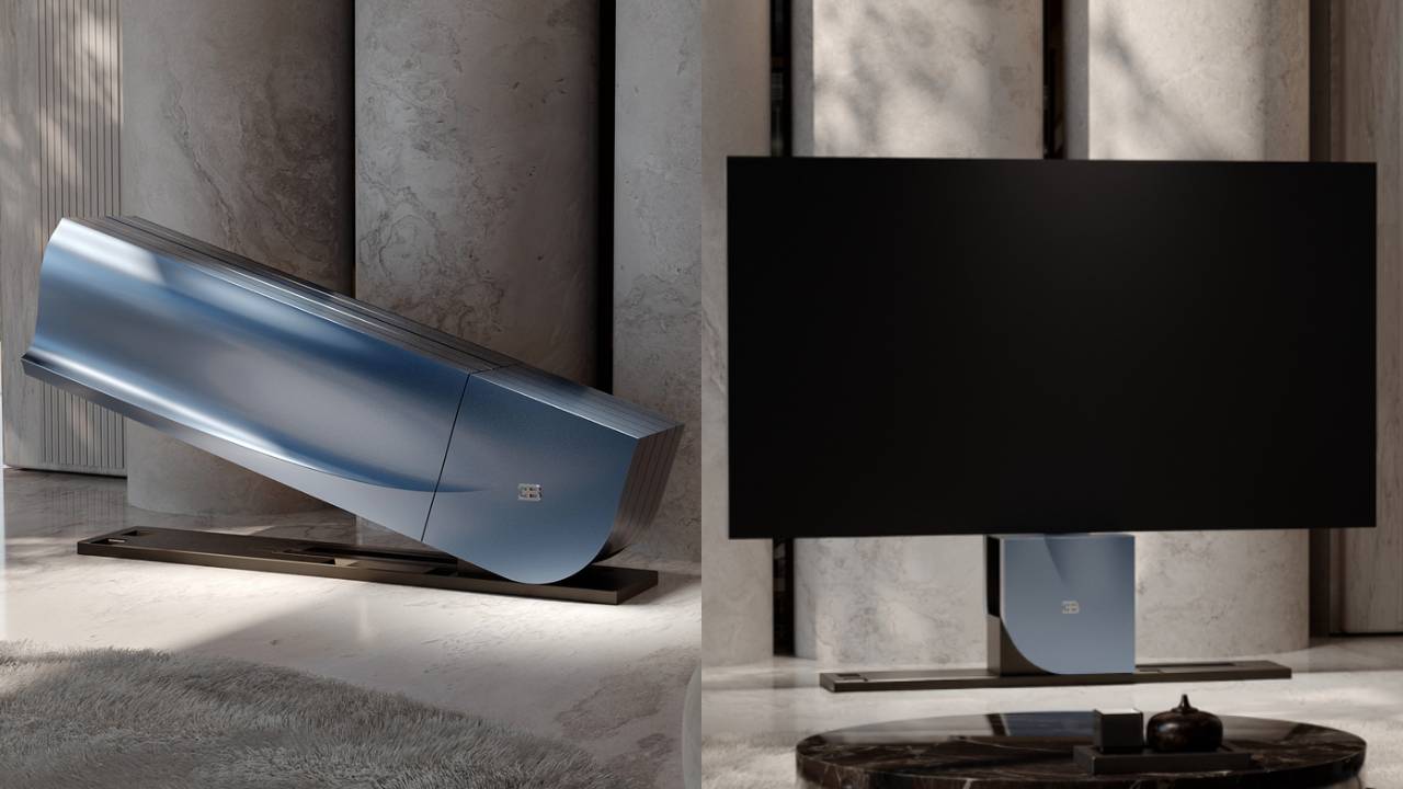 Bugatti ya no solo presume de supercoches: su nueva Smart TV inspirada en el Tourbillon convierte el salón en otro escaparate de lujo