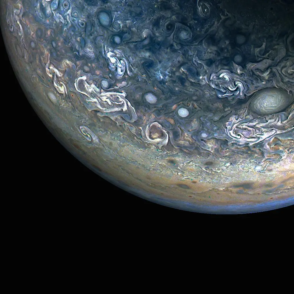 Colorful, Chaotic Jupiter