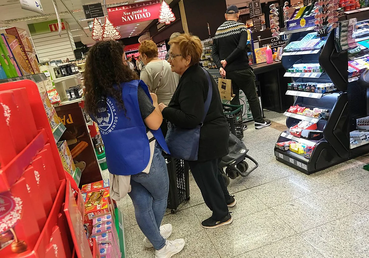 Fin de semana de recogida solidaria en supermercados de la provincia de Málaga