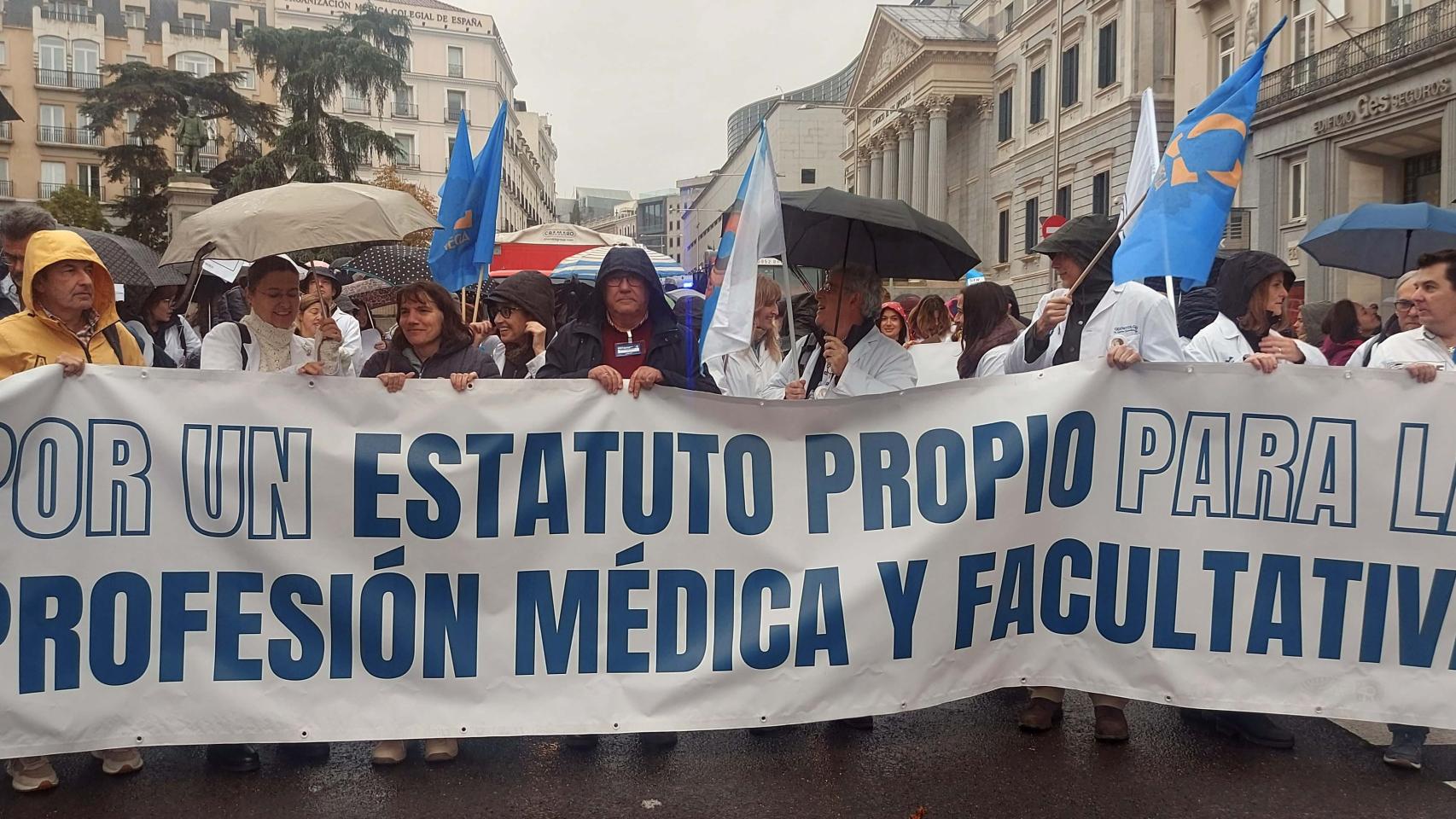El sindicato médico Simega mantiene la huelga médica en Galicia del 15 al 19 de junio