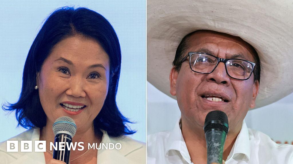 Quiénes son Roberto Sánchez y Keiko Fujimori y qué puede decidir la carrera por presidir el inestable Perú