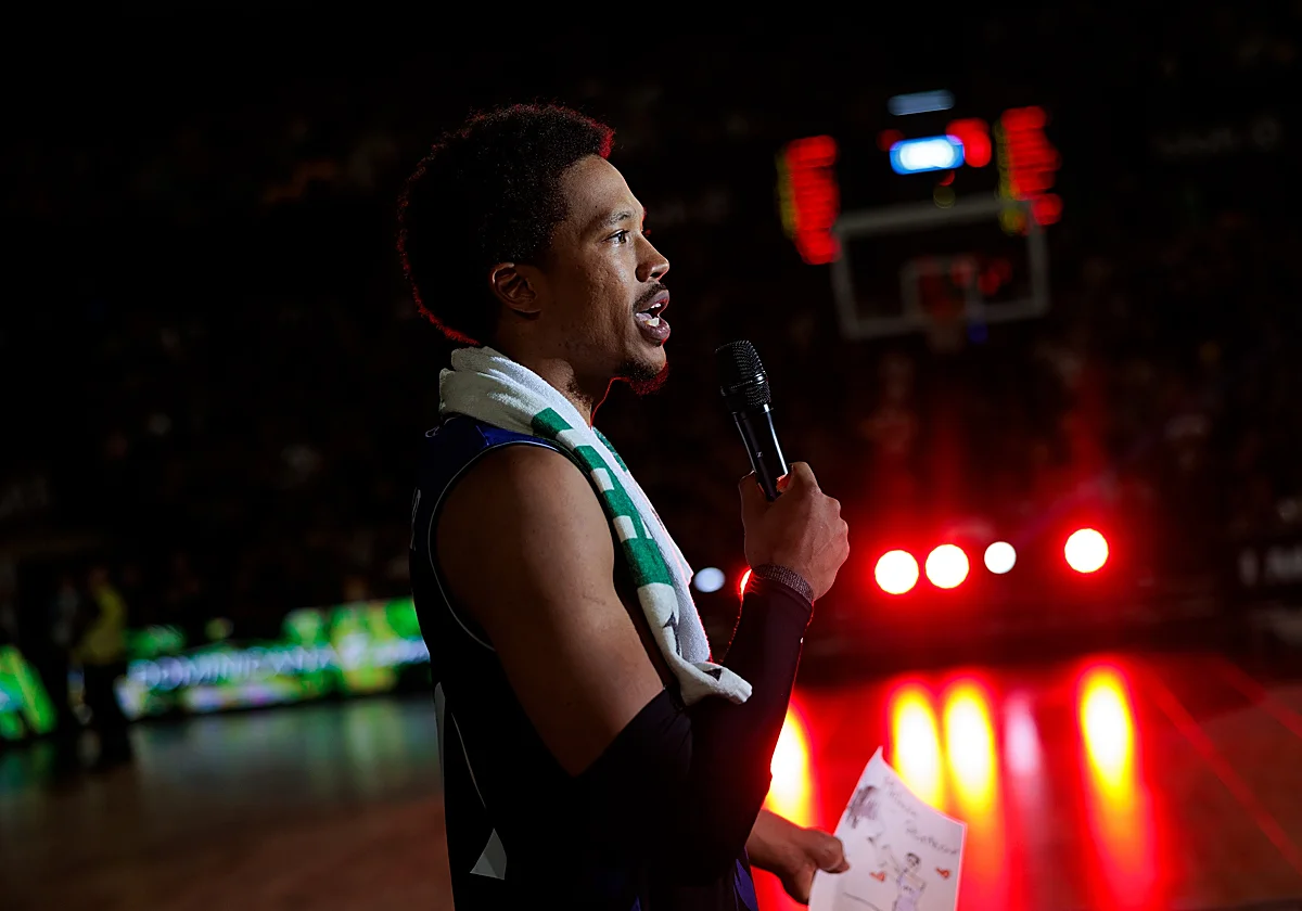 Melwin Pantzar, despedido con honores en Bilbao antes de recalar en el Unicaja