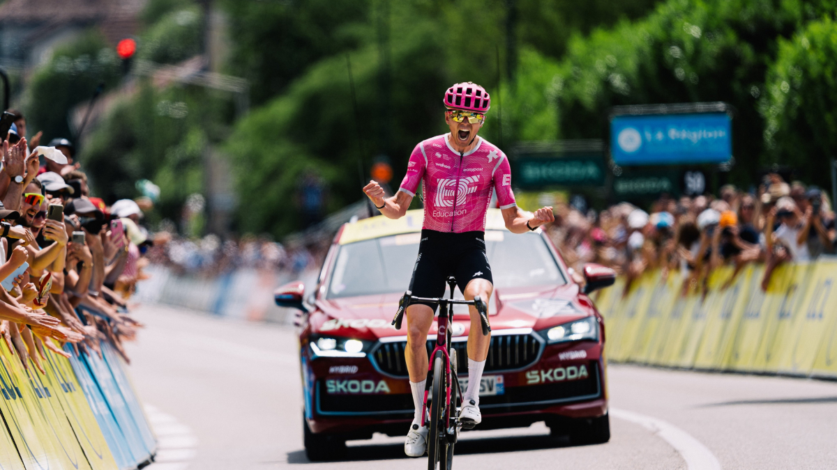 Baudin estrena el Tour Auvernia-Ródano-Alpes con una exhibición