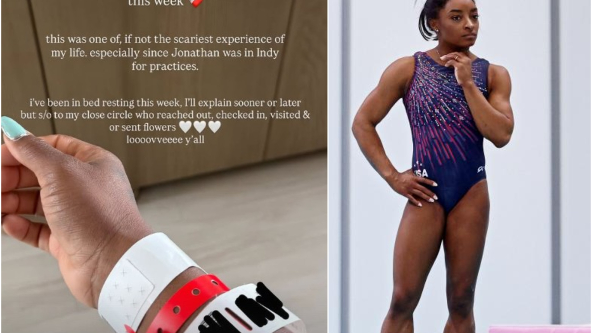 Simone Biles: "Casi morir no estaba en mis planes para principios de esta semana"<br>