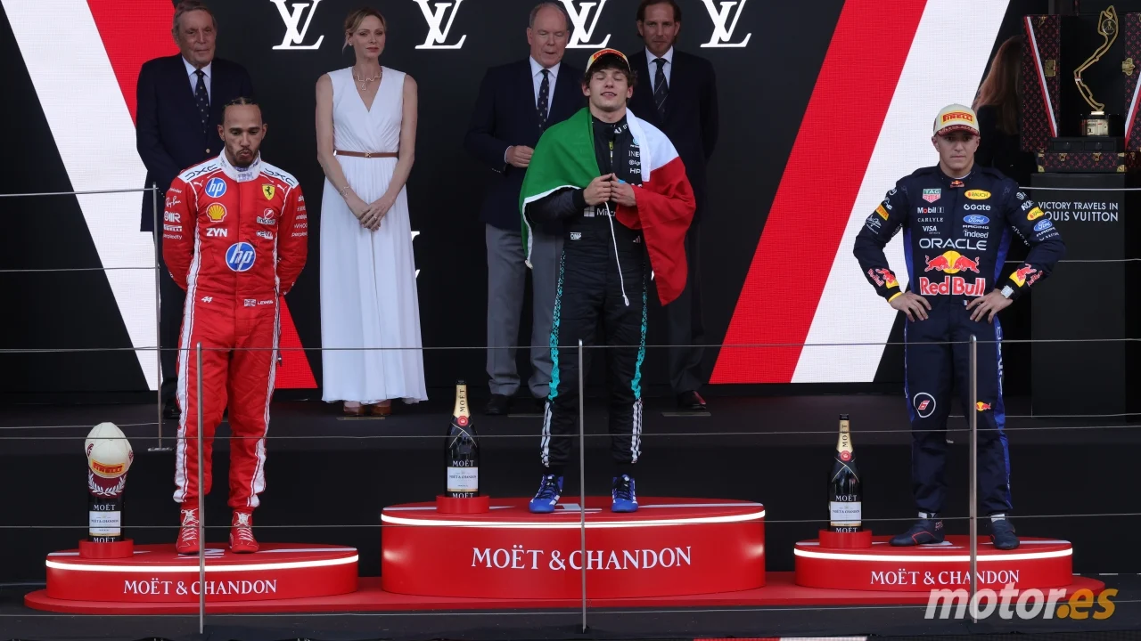 Antonelli mata el Mundial de F1 en un GP de Mónaco loco en el que Alonso aún puede puntuar