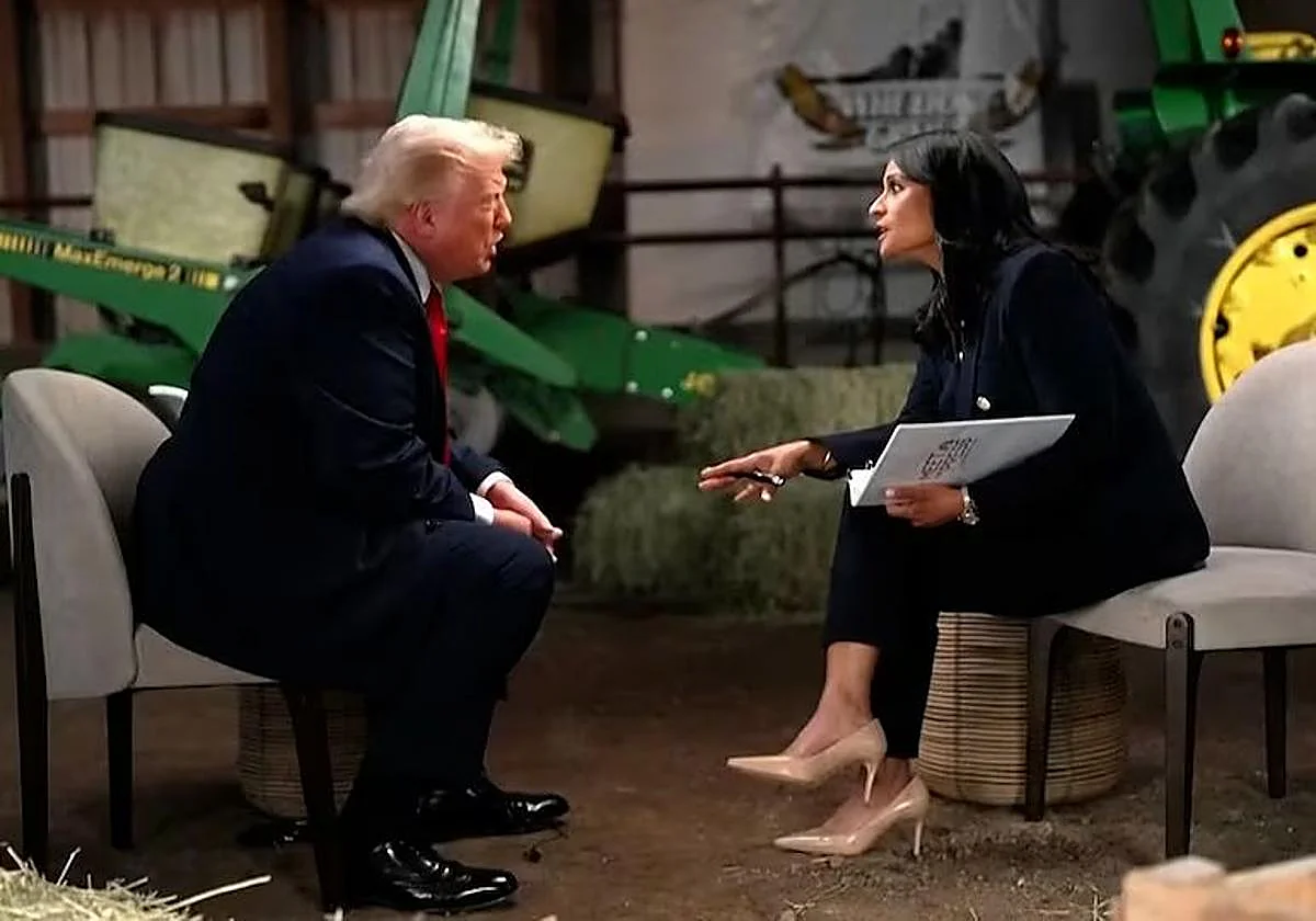 Trump insulta y deja plantada a una periodista por contradecirle: «Eres corrupta o estúpida»