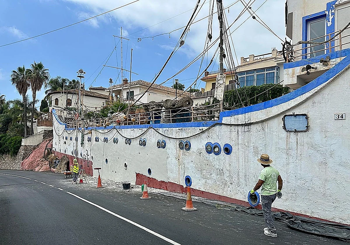 Almuñécar's iconic Casa Barco gets a facelift