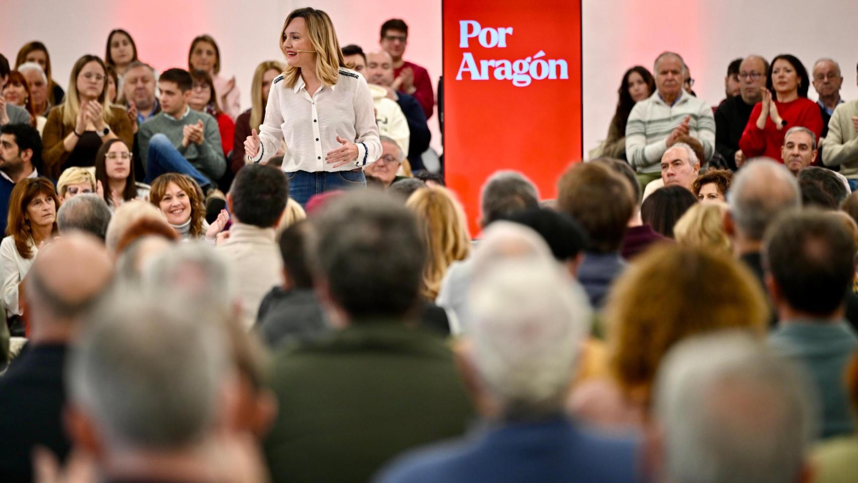 Pilar Alegría pide "unidad" y "movilización" al PSOE para recuperar Aragón y confirma debates y 'cara a cara' con Azcón