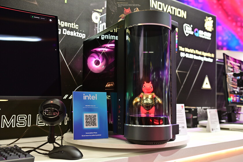 Ya es oficial: MSI lanza el primer PC gaming sobremesa del mundo con un agente de IA en forma de 'holograma'