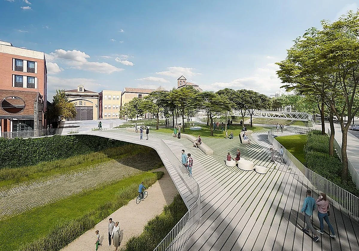 Málaga se conjura para contratar en 2027 un puente plaza y el rebaje del lecho del Guadalmedina