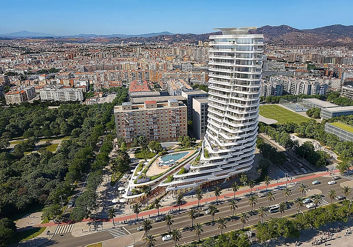 Malaga's El Bulto area regeneration with 22-storey building advances after second competition