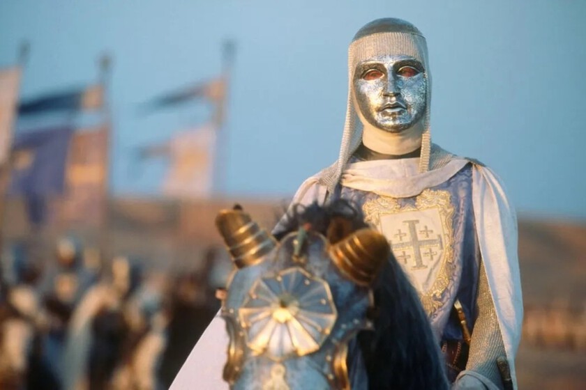 Detrás del rey enmascarado en 'El Reino de los Cielos' había una superestrella. Y ni siquiera apareció en los créditos
