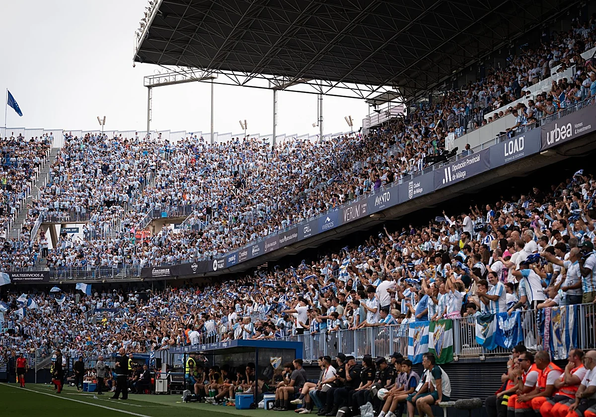 Horario y dónde ver en televisión el Málaga-Las Palmas de los 'play-off' de ascenso a Primera