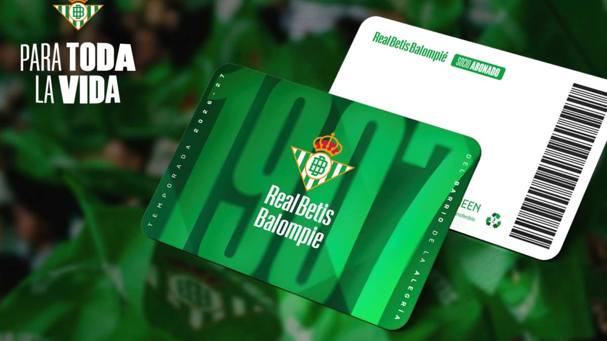 El Betis lanza su campaña de abonos para la temporada 2026-27, en la que regresa a la Champions