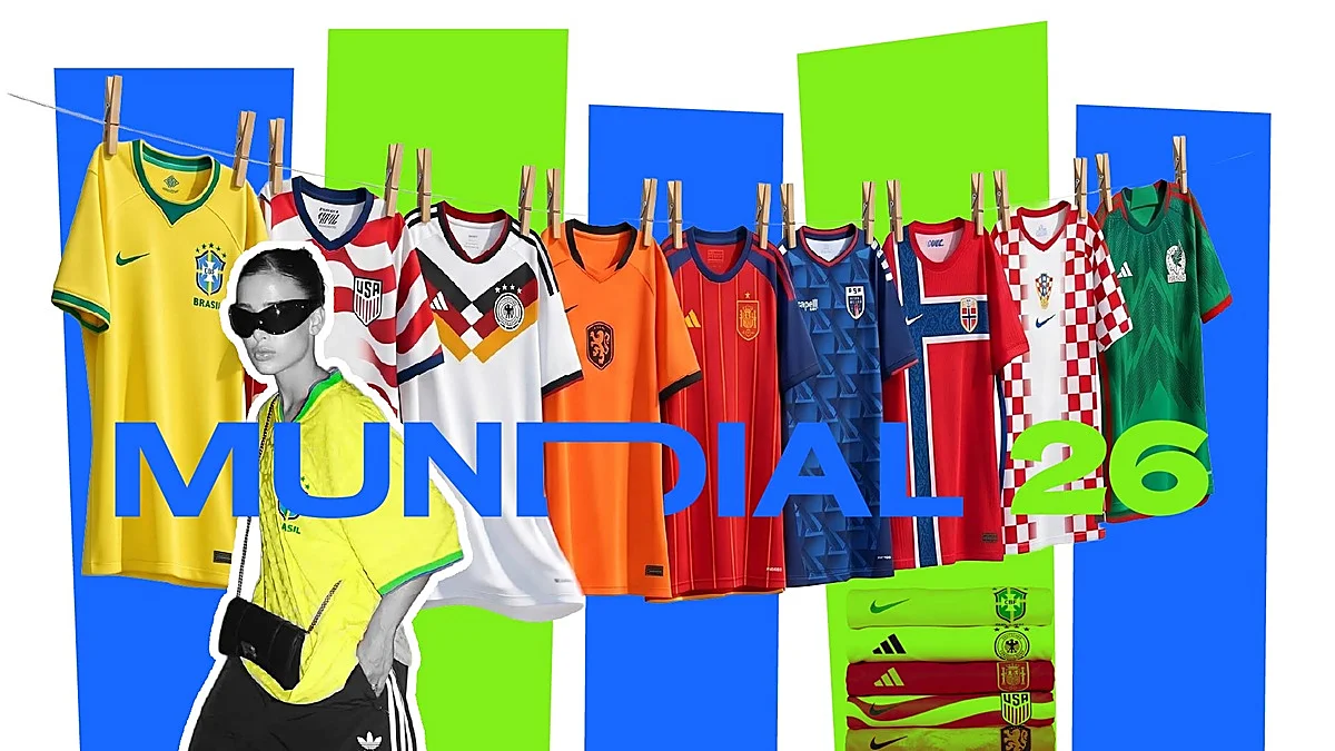 La moda de las camisetas de fútbol: del estadio al armario de la Generación Z
