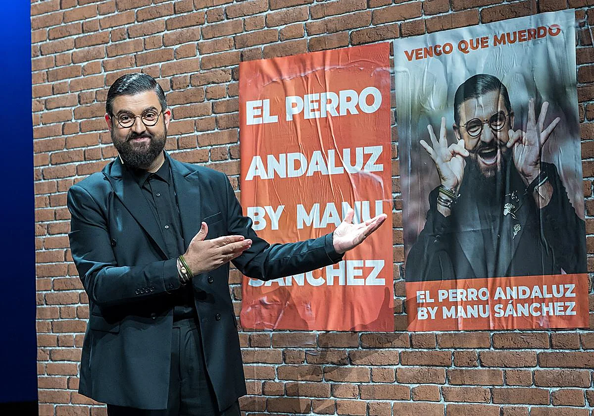 Manu Sánchez: «No me inquieta el estreno de 'El perro andaluz'; me preocupa la próxima cita con mi oncóloga»