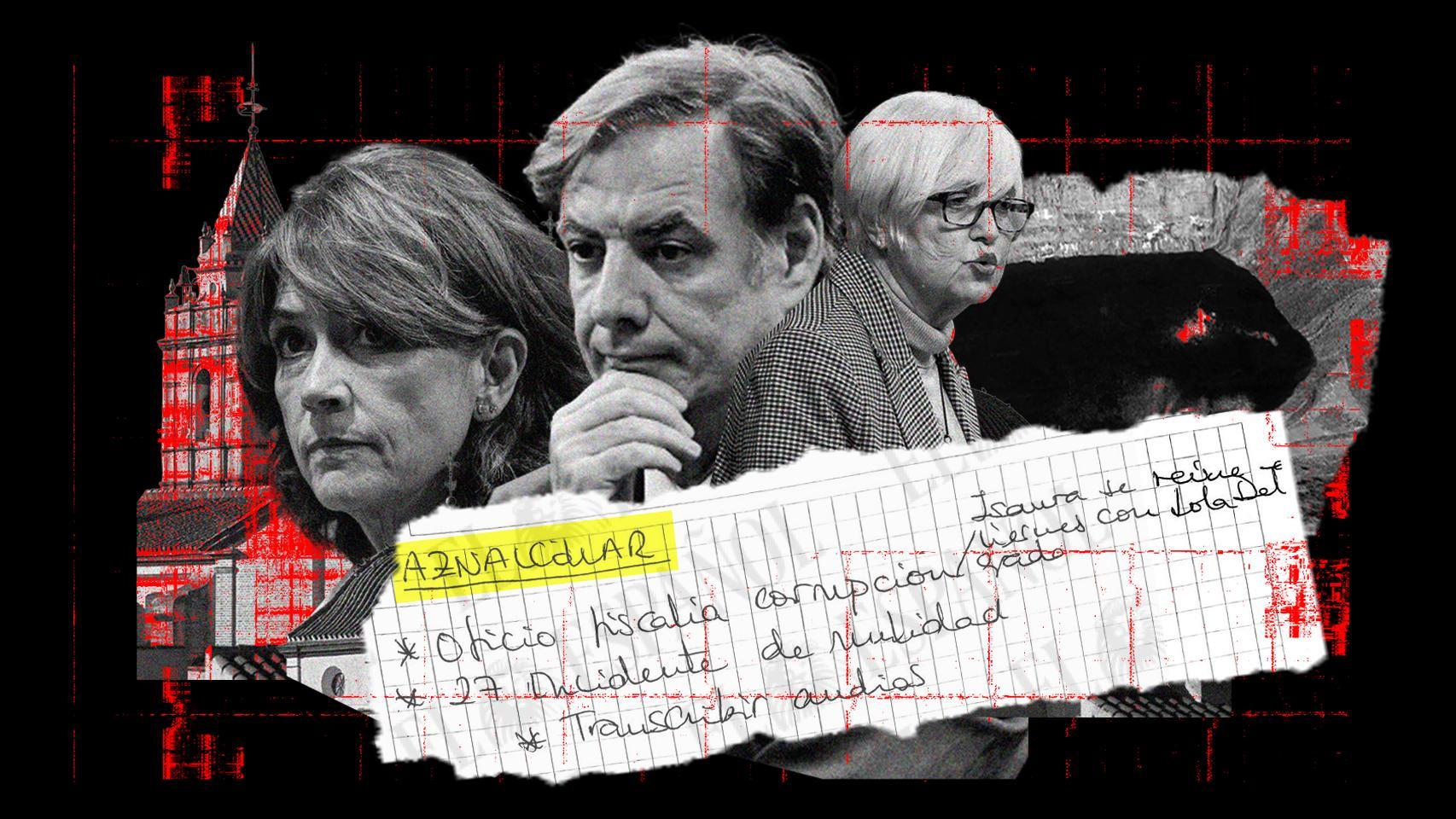 La diputada Isaura Leal se reunió con la fiscal general "Lola Delgado" para ayudar a Vicente Fernández en 'Aznalcóllar', según la agenda de Leire Díez