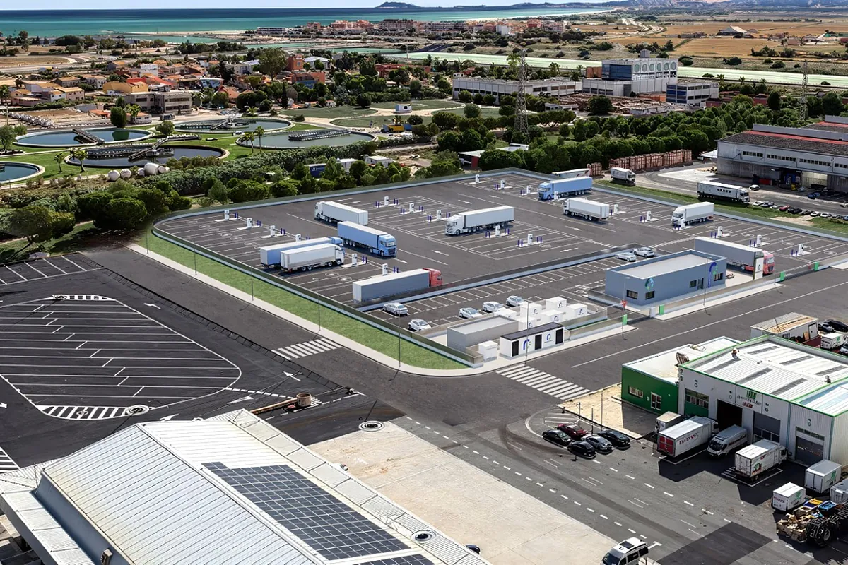 Mercavalencia tendrá el mayor centro de recarga de camiones eléctricos de España