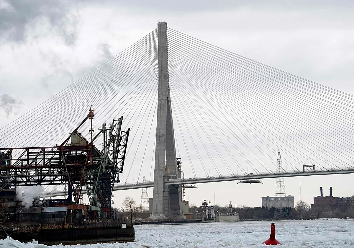 Carney anuncia la apertura del puente que conectará EE UU y Canadá pese a las amenazas de Trump