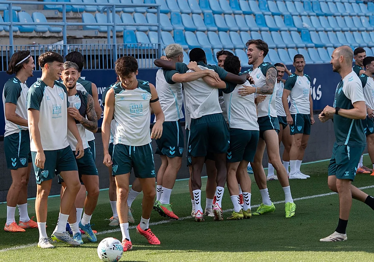 Puga, Murillo, Rafita, Izan Merino y Chupete trabajan a menor intensidad por precaución