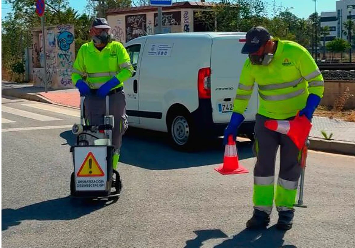 Un mes de desratización y desinsectación en el alcantarillado de Torremolinos