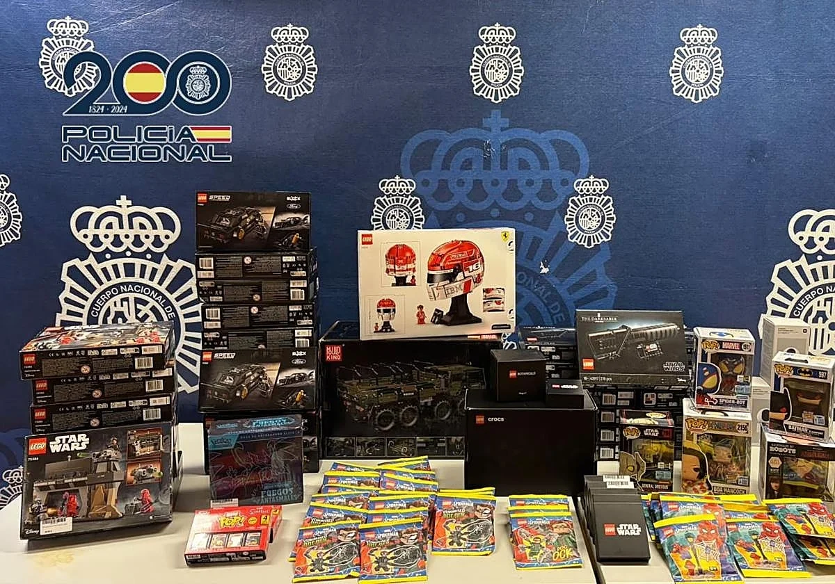 Detenido en Elche un hombre por el robo de varias piezas de colección de LEGO valoradas en más de 10.000 euros