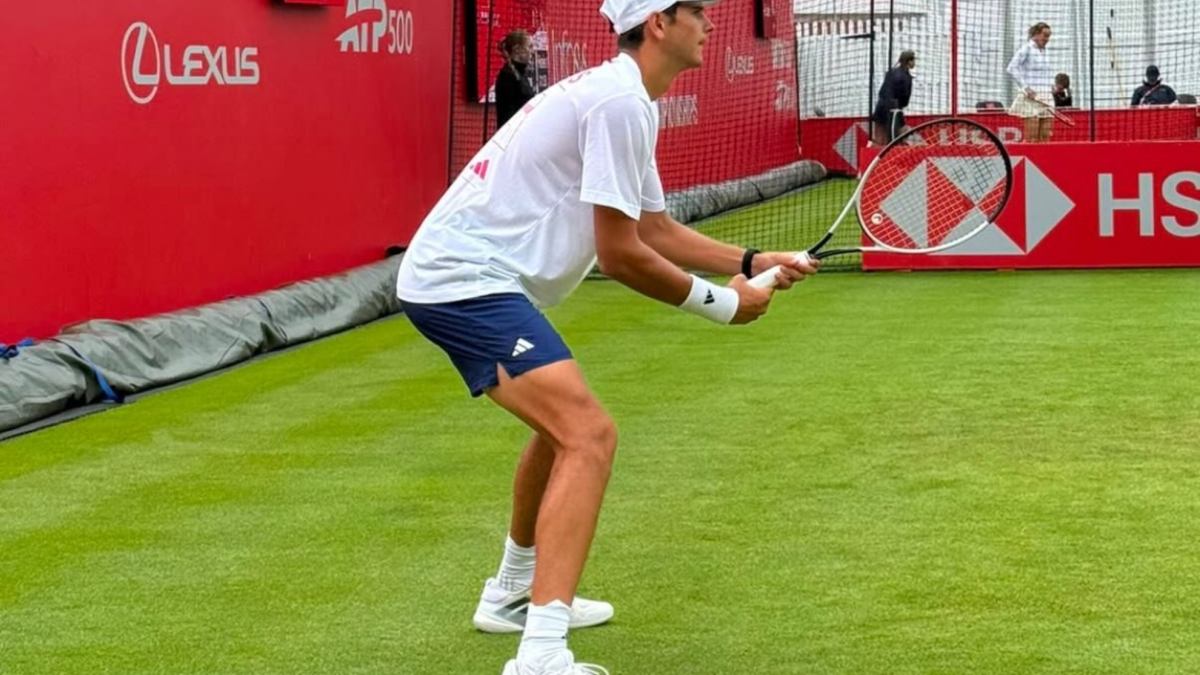 Rafa Jódar ya conoce su hoja de ruta en la hierba de Queen´s