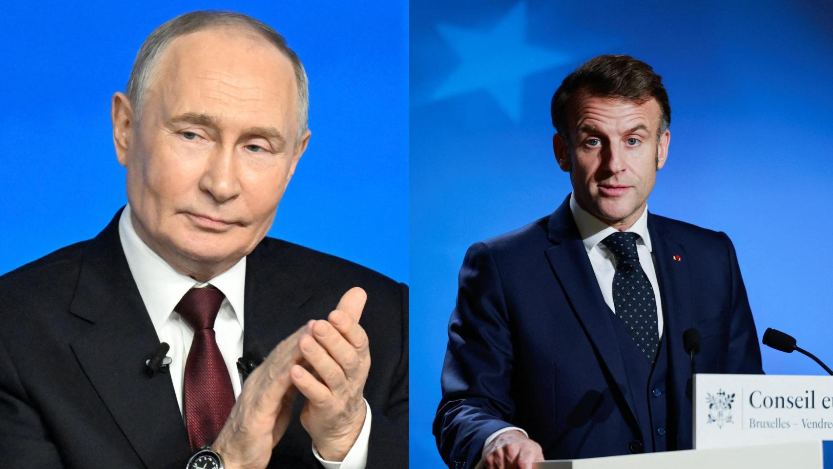 Putin tiende la mano a Macron para negociar la paz en Ucrania: París da la bienvenida a la propuesta del Kremlin