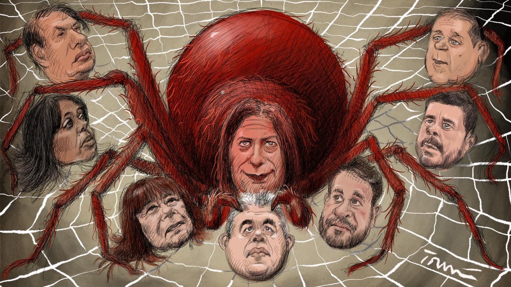 La telaraña de Leire Díez: las relaciones de alto nivel de la 'fontanera' del PSOE descartan que fuera un 'Pequeño Nicolás'