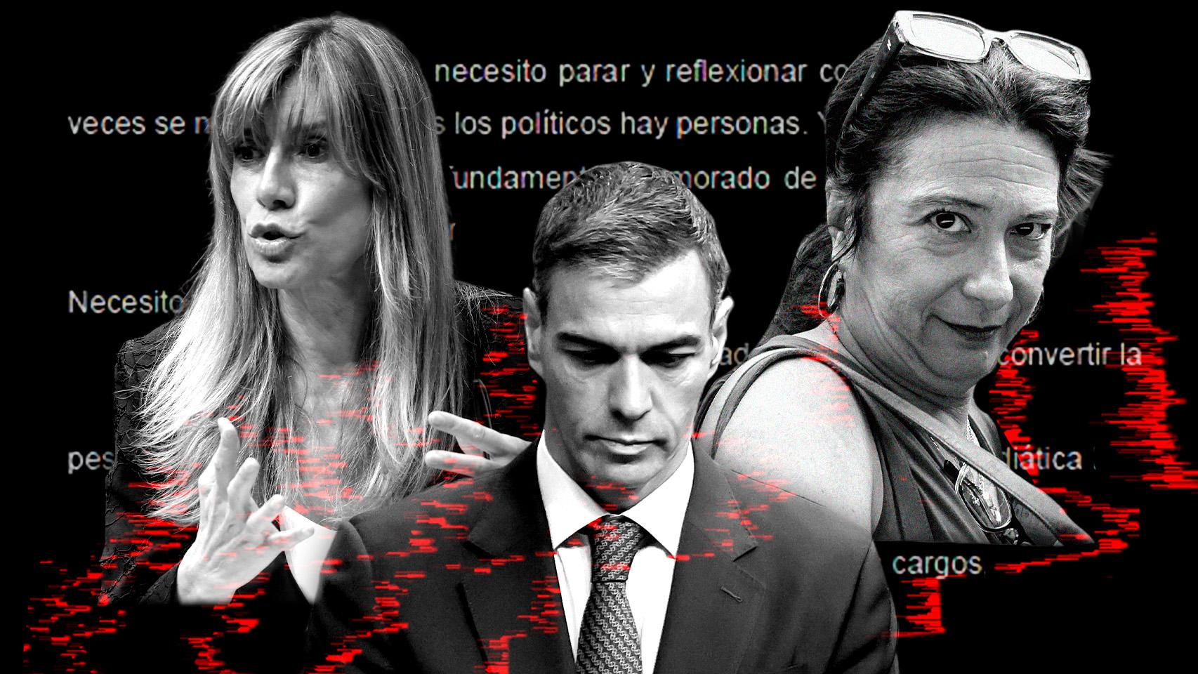 "Sin Begoña no habría habido fontanera": las puertas del poder sólo se abrieron a Leire tras los 5 días de reflexión de Sánchez