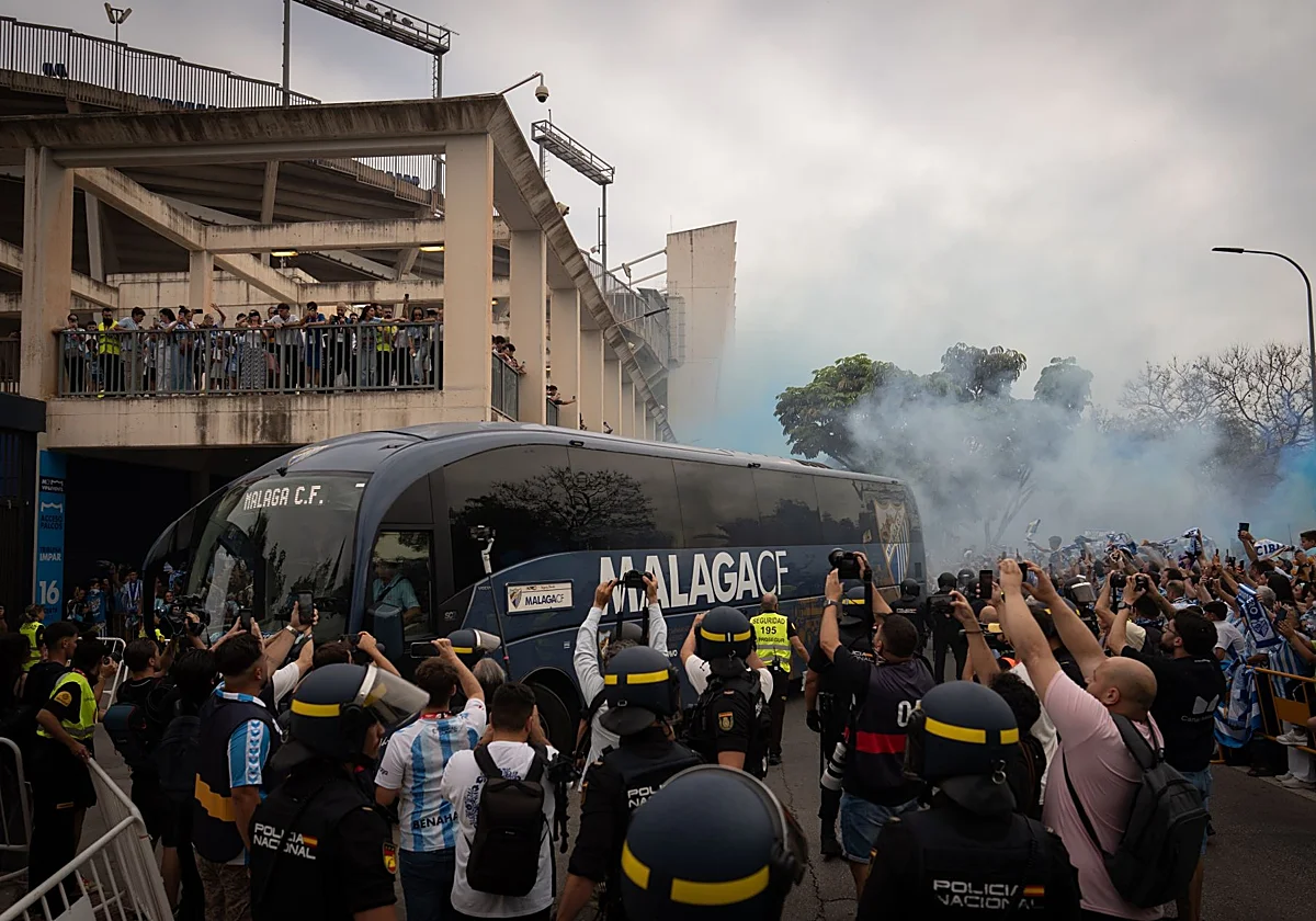 Horario y dónde ver en televisión el Málaga-Almería de los 'play-off' de ascenso a Primera División