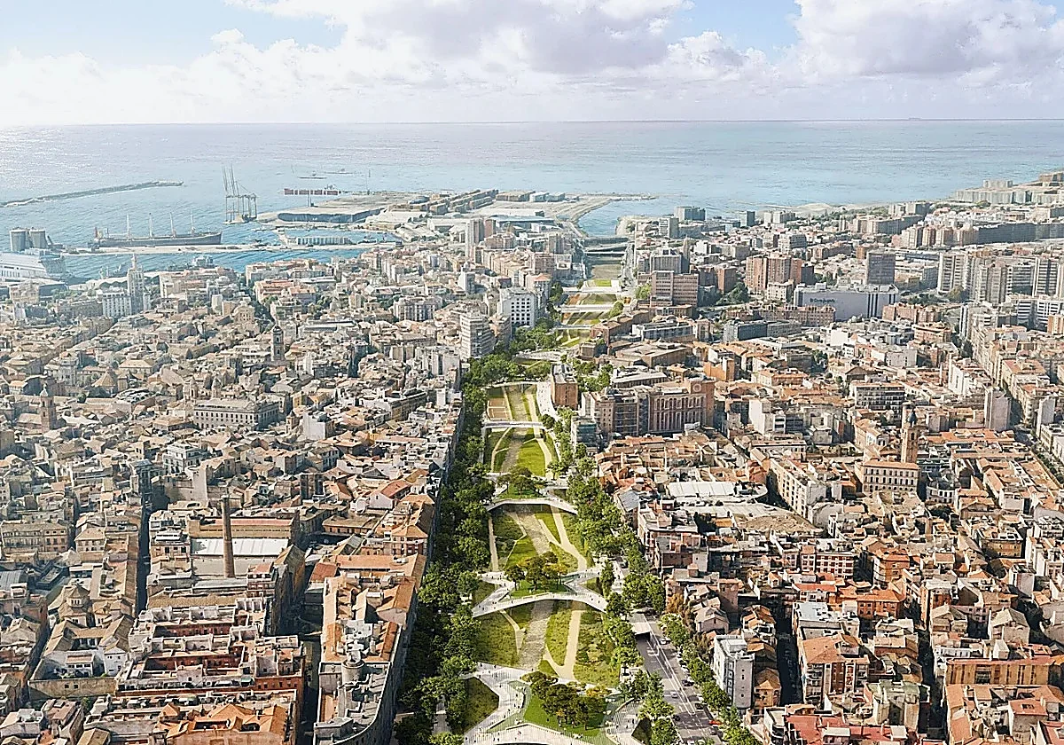 Malaga city council and SUR discuss Guadalmedina 'plaza-bridges' project in exclusive forum