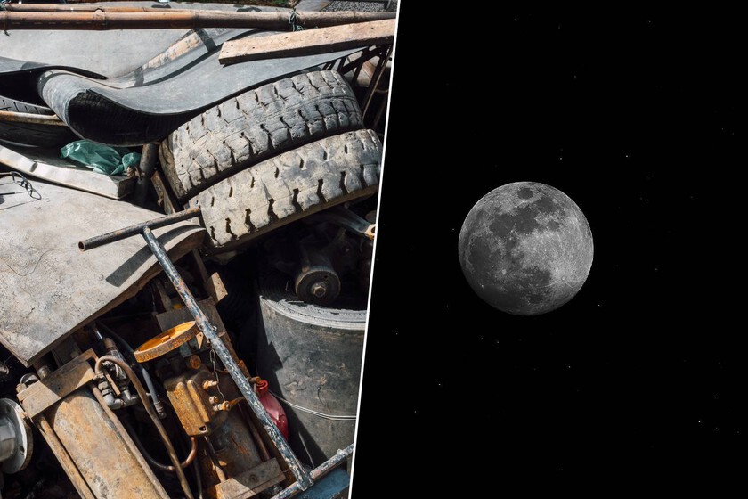 Hay más chatarra humana en la Luna que coches en un desguace de pueblo. Y nadie sabe muy bien qué hacer con ella