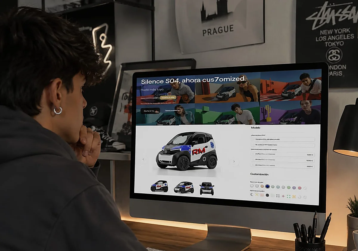 Silence lanza un configurador online para personalizar el S04, su nanocar 100% eléctrico