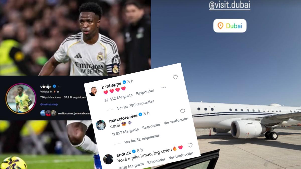Así reaccionaron los compañeros de Vinicius a su intrigante post en Instagram<br>