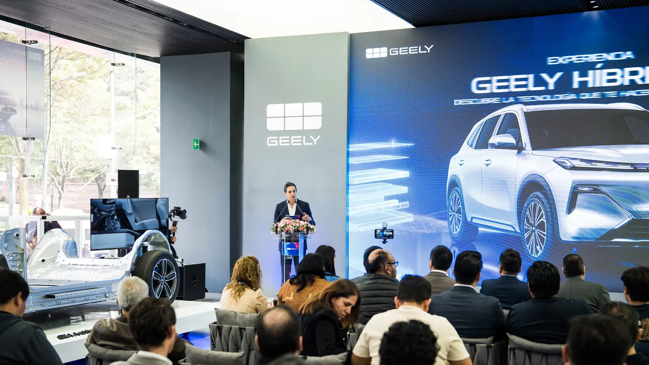 GEELY presenta su visión tecnológica en México: fotos del evento