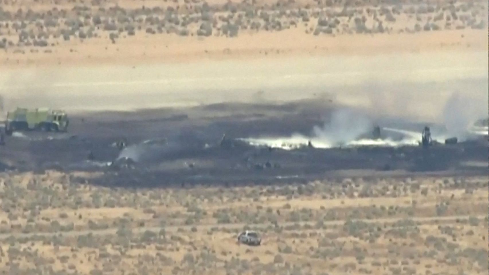Al menos ocho militares estadounidenses han muerto al estrellarse un avión B-52 Stratofortress en California