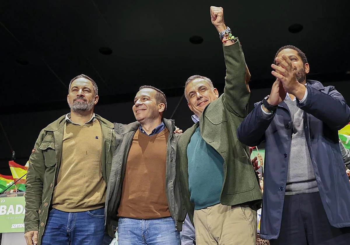 Vox se desboca en las urnas extremeñas y vuelve a tener la llave de la gobernabilidad