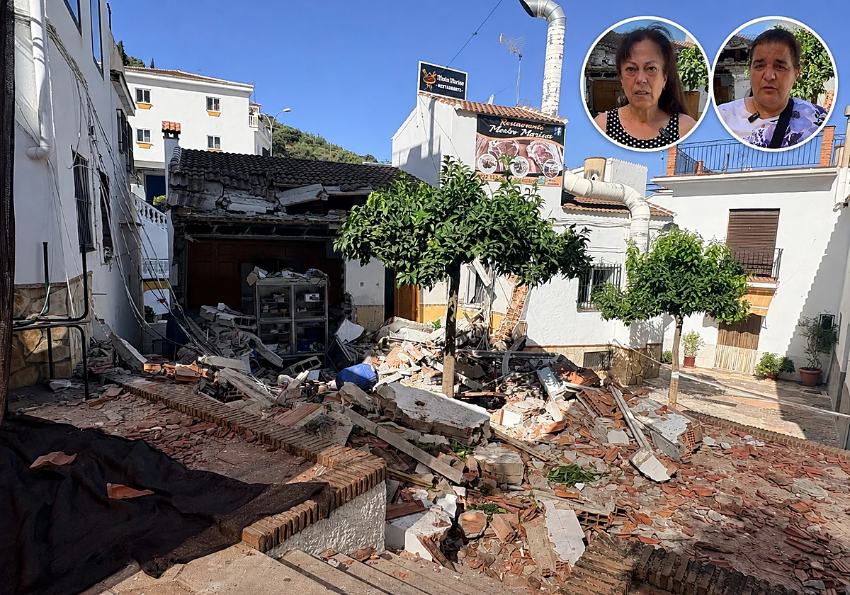 «Sonó como una bomba»: Sayalonga sigue conmocionada tras la explosión del Mesón Morisco