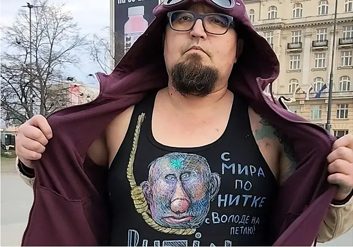 Asesinado a tiros un artista ruso disidente en Polonia, donde vivía exiliado
