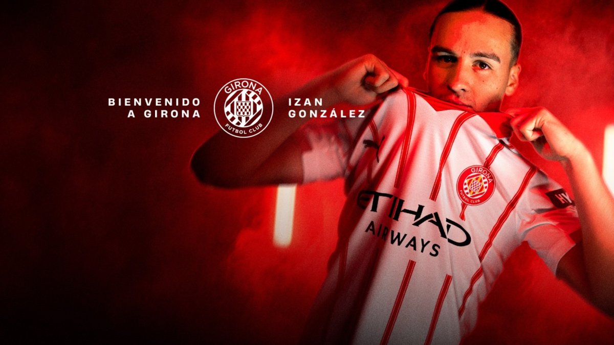 Izan González, nuevo jugador del Girona hasta 2029