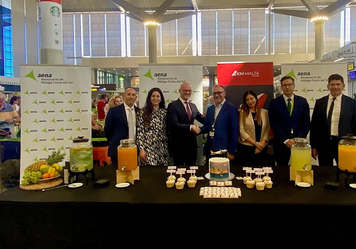 El aeropuerto de Málaga ya cuenta con un vuelo directo con Malta